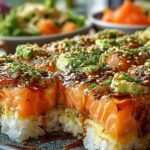 Lachs Sushi Auflauf