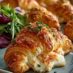 Leckere Party Krebs Croissant