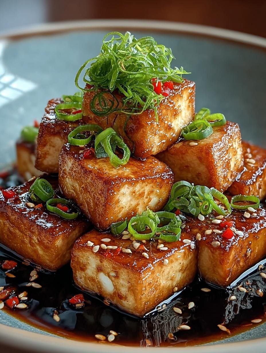 Luftfritteuse Agedashi Tofu