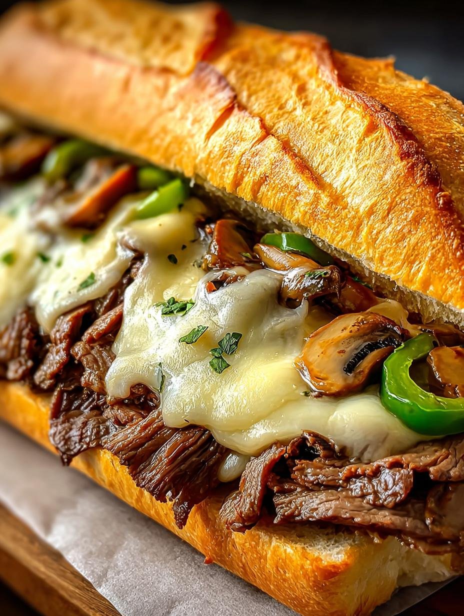 Mundwasserndes Philly Cheese Steak