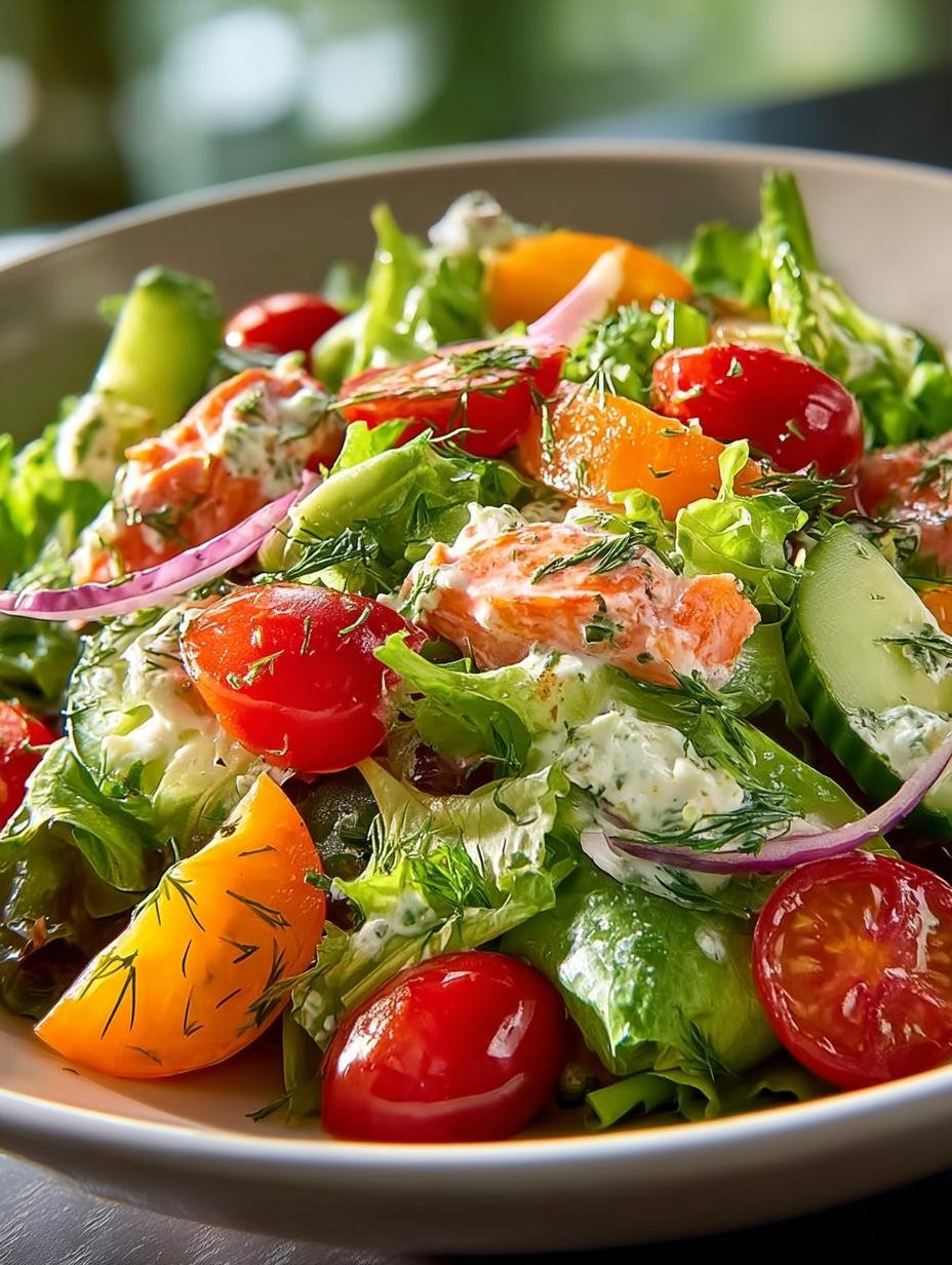 Schneller Fitness Salat Ein