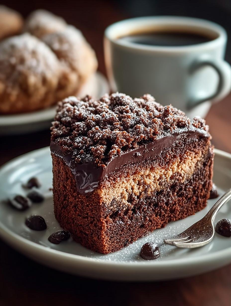 Ultieme Schokoladen Espresso Kaffee Kuchen: 30 Minuten Geluk - Schokoladen Espresso Kaffee Kuchen - additional detail