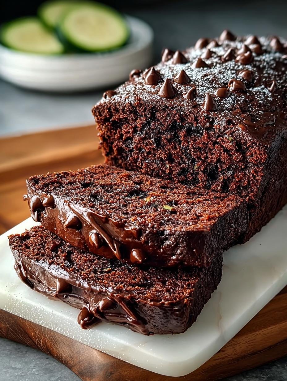 Unwiderstehliches Doppelschokoladiges Zucchinibrot